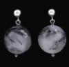 <span class='ref_item'>16 -</span> <span class="object_title">PENDIENTES DE PLATA Y CUARZO FUME</span>  <p><span class="technical_description">Pendientes realizado en plata de ley y esferas de cuarzo fumé con inclusiones de tumalina. <br/>Con caja. </span><br>Peso: <span class="PESO_HCES1">14,40</span> <span class="PESOUMED_HCES1">gr.</span><br></p>