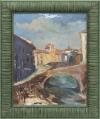 <span class='ref_item'>104 -</span> <span class="object_title">PASEO DE LOS TRISTES. GRANADA</span>   <p><span class="author">JOSÉ GONZÁLEZ DE LA PEÑA (Madrid, 1887 - Anglet, Francia, 1961)</span> <br><span class="technique_material">Óleo sobre tabla</span><br><span class="technical_description">Firmado en el ángulo inferior izquierdo.<br/>Enmarcado. Ligeras faltas.<br/>Medidas: 30 x 25cm con marco<br/> </span><br></p>