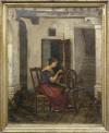 <span class='ref_item'>139 -</span> <span class="object_title">HILANDERA TRABAJANDO </span>   <p><span class="author">ESCUELA ITALIANA SIGLO XIX  </span> <br><span class="technique_material">Óleo sobre lienzo</span><br><span class="technical_description">Faltas en el marco. <br/>Enmarcado con marco dorado.</span><br><span class="ALTO_HCES1">62 </span><span class="ALTOUMED_HCES1">cm.</span>x<span class="ANCHO_HCES1">50 </span><span class="ANCHOUMED_HCES1">cm.</span></p>