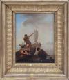 <span class='ref_item'>9 -</span> <span class="object_title">PESCA CON REDES </span>   <p><span class="author">ESCUELA HOLANDESA S.XVIII</span> <br><span class="technique_material">Óleo sobre tabla.</span><br><span class="technical_description">25 x 19 cm la tabla. <br/>Restos de numeración antigua en la trasera. <br/>Con marco de madera tallado y dorado. </span><br><span class="ALTO_HCES1">38 </span><span class="ALTOUMED_HCES1">cm.</span>x<span class="ANCHO_HCES1">32 </span><span class="ANCHOUMED_HCES1">cm.</span></p>