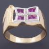 <span class='ref_item'>160 -</span> <span class="object_title">SORTIJA EN ORO 18 KT CON BRILLANTES Y RUBIES</span>  <p><span class="technical_description">Sortija realizada en oro 18 kt con brillantes y rubies sintéticos. </span><br>Peso: <span class="PESO_HCES1">5,1</span> <span class="PESOUMED_HCES1">gr.</span><br></p>