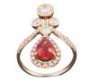 <span class='ref_item'>188 -</span> <span class="object_title">SORTIJA EN ORO 18KT, ZAFIRO FANTASÍA Y DIAMANTES </span>  <p><span class="technical_description">Sortija realizada en oro de 18kt con un zafiro fantasía en talla perilla, engastado en garra, con un peso aprox de 1.60ct. Diamantes en talla brillante engastados en grano en orla y hombros, y cuatro mas grandes engastados en chatón, todos ellos con un peso total aprox de 0.85ct. <br/>Medida Sortija: 13</span><br>Peso: <span class="PESO_HCES1">3,60</span> <span class="PESOUMED_HCES1">gr.</span><br></p>