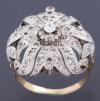 <span class='ref_item'>4 -</span> <span class="object_title">SORTIJA EN ORO 18 KT CON ZAFIROS INCOLOROS </span>  <p><span class="technical_description">Sortija antigua realizada en oro de 18 kt con vistas en blanco cuajada de zafiros incoloros. </span><br>Peso: <span class="PESO_HCES1">4,80</span> <span class="PESOUMED_HCES1">gr.</span><br></p>