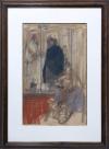 <span class='ref_item'>35 -</span> <span class="object_title">ESCENA DE INTERIOR CON PERSONAJES </span>   <p><span class="author">RICARDO VALBUENA (Colombi, 1960-2020)</span> <br><span class="technique_material">Pastel sobre papel</span><br><span class="technical_description">Firmado y fechado en el ángulo inferior izquierdo. <br/>60 x 40 cm el papel. <br/>Con marco de madera y cristal</span><br><span class="ALTO_HCES1">91 </span><span class="ALTOUMED_HCES1">cm.</span>x<span class="ANCHO_HCES1">67 </span><span class="ANCHOUMED_HCES1">cm.</span></p>
