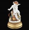 <span class='ref_item'>345 -</span> <span class="object_title">FIGURA ALEGÓRICA DE ALGORA </span>   <p><span class="technique_material">Porcelana</span><br><span class="technical_description">Representando a un querubín como alegoría al fuego. <br/>Firmado en la base. <br/>Sobre peana de madera tallada y dorada. </span><br><span class="ALTO_HCES1">32</span></p>