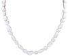 <span class='ref_item'>26 -</span> <span class="object_title">COLLAR DE PERLAS BARROCAS Y PLATA DE LEY</span>  <p><span class="technical_description">Collar compuesto por perlas barrocas cultivadas en agua dulce en color blanco de diferentes tamaños. Broche de plata de ley <br/>Cierre: Mosquetón<br/>Longitud: 70cm</span><br>Peso: <span class="PESO_HCES1">68,10</span> <span class="PESOUMED_HCES1">gr.</span><br></p>