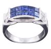 <span class='ref_item'>226 -</span> <span class="object_title">SORTIJA EN ORO DE 18 KT CON ZAFIROS Y DIAMANTES </span>  <p><span class="technical_description">Sortija realizada en oro de 18kt compuesta en su centro por 10 zafiros en talla princesa, engastados en bisel con peso total aprox 0,50ct y diamantes en talla brillantes en sus hombros con un peso total aprox 0,30ct<br/>Medida Sortija: 12</span><br>Peso: <span class="PESO_HCES1">7,10</span> <span class="PESOUMED_HCES1">gr.</span><br></p>