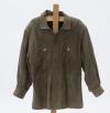 <span class='ref_item'>112 -</span> <span class="object_title">CAZADORA DE HOMBRE EN ANTE VERDE OLIVA</span>   <p><span class="technique_material">Ante</span><br><span class="technical_description">Interior forrado y tartán<br/>Marca: Antolín Pastor<br/>Talla: 52</span><br></p>