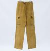 <span class='ref_item'>77 -</span> <span class="object_title">PANTALÓN DE MUJER EN ANTE COLOR MOSTAZA</span>   <p><span class="technique_material">Ante</span><br><span class="technical_description">Falta el botón<br/>Marca: Ángel Peña<br/>Talla: M<br/> </span><br></p>