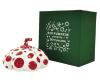 <span class='ref_item'>148 -</span> <span class="object_title">NAOSHIMA RED & WHITE</span>   <p><span class="author">YAYOI KUSAMA (Japón, 1929)</span> <br><span class="technical_description">Calabaza en resina decorada en rojo y blanco<br/>En su caja verde. Estampación del nombre de la autora en la base.<br/>Diámetro: 14cm</span><br></p>