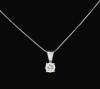 <span class='ref_item'>104 -</span> <span class="object_title">COLGANTE DISEÑO "PUNTO DE LUZ" CON CADENA EN ORO DE 18KT Y DIAMANTES</span>  <p><span class="technical_description">Colgante con cadena con diseño "punto de luz" realizado en oro de 18kt con un diamante en talla brillante engastado en garra con un peso total aprox de 0,20ct<br/>Longitud: 40cm</span><br>Peso: <span class="PESO_HCES1">1</span> <span class="PESOUMED_HCES1">gr.</span><br></p>