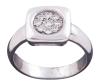 <span class='ref_item'>40 -</span> <span class="object_title">SORTIJA EN ORO DE 18KT Y DIAMANTES</span>  <p><span class="technical_description">Sortija realizada en oro de 18kt con parte central cuadrada y dentro de un círculo diamantes engastados en grano con un peso total aprox de 0,18ct<br/>Medida Sortija: 11</span><br>Peso: <span class="PESO_HCES1">6</span> <span class="PESOUMED_HCES1">gr.</span><br></p>