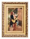 <span class='ref_item'>31 -</span> <span class="object_title">SERENATA</span>   <p><span class="author">AGUSTÍN ALMAR (Valencia, S.XIX-XX)</span> <br><span class="technique_material">Óleo sobre tabla</span><br><span class="technical_description">Firmado en el ángulo inferior derecho.<br/>Con doble marco. <br/>Medidas: 34 x 22cm con marco</span><br></p>