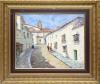 <span class='ref_item'>16 -</span> <span class="object_title">CALLE DE UN PUEBLO ANDALUZ</span>   <p><span class="author">ESCUELA ANDALUZA, S.XX</span> <br><span class="technique_material">Óleo sobre lienzo</span><br><span class="technical_description">Firmado "Larsan" en el ángulo inferior derecho. <br/>Enmarcado en madera tallada y dorada<br/>Medidas: 75,5 x 66,5cm con marco. 46 x 55cm sin marco</span><br></p>