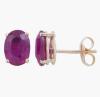 <span class='ref_item'>100 -</span> <span class="object_title">PENDIENTES EN ORO 18KT Y RUBÍES</span>  <p><span class="technical_description">Pendientes realizados en oro de 18kt con rubíes en talla oval engastados en garra con un peso total aprox de 2.94ct<br/>Cierre: Presión</span><br>Peso: <span class="PESO_HCES1">1,70</span> <span class="PESOUMED_HCES1">gr.</span><br></p>