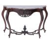 <span class='ref_item'>237 -</span> <span class="object_title">CONSOLA ESTILO ISABELINO </span>   <p><span class="technical_description">Realizada en madera de caoba tallada en cuerpo y patas con motivos vegetales.<br/>Con rotura en la base de una de las patas, desperfectos y roturas</span><br><span class="ALTO_HCES1">84</span>x<span class="ANCHO_HCES1">123</span>x<span class="GRUESO_HCES1">47 </span><span class="GRUESOUMED_HCES1">cm.</span></p>