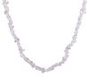 <span class='ref_item'>133 -</span> <span class="object_title">COLLAR LARGO DE CUARZO ROSA NATURAL</span>  <p><span class="technical_description">Collar largo realizado con chips de cuarzo rosa natural.<br/>Longitud: 75cm</span><br>Peso: <span class="PESO_HCES1">63,80</span> <span class="PESOUMED_HCES1">gr.</span><br></p>