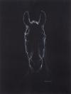 <span class='ref_item'>111 -</span> <span class="description">DIBUJO DE CABEZA DE CABALLO. ESTUDIO II, 2023 </span>  <p><span class="description">RAFA DIÉGUEZ (Cuba, 1962) <br>Lapíz blanco sobre cartulina Carsón negra<br>Estudio académico de caballo visto de frente, en actitud de atención. <br>Firmado R. Diéguez en el ángulo inferior derecho. Con inscripción, firma y numerado 746 al dorso.<br>Se acompaña de certificado de obra única original<br>65 x 50cm el dibujo</span></p>