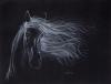 <span class='ref_item'>113 -</span> <span class="description">DIBUJO DE CABEZA DE CABALLO CON CRINES AL VIENTO, 2023 </span>  <p><span class="description">RAFA DIÉGUEZ (Cuba, 1962) <br>Lápiz blanco sobre cartulina Carsón negra<br>Estudio de caballo con las crines ondeando al viento.<br>Firmado R. Diéguez en el ángulo inferior derecho. Con inscripción, firma y numerado 743 al dorso.<br>Se acompaña de certificado de obra única original<br>65 x 50cm el dibujo</span></p>