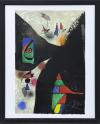 <span class='ref_item'>28 -</span> <span class="object_title">HOMENAJE A GAUDÍ, 2</span>   <p><span class="author">JOAN MIRÓ (Barcelona, 1893- Mallorca, 1983)  </span> <br><span class="technique_material">Impresión</span><br><span class="technical_description">Grabado perteneciente al original de aguafuerte y aguatinta de 1979. Firmado en plancha y con inscripción HC VII/XV<br/>Impresión sobre papel Fedrigoni Stucco Tintoretto de 220gr<br/>Editado por Grupo Planeta y publicado en Barcelona en enero de 2012.<br/>Con marco de madera y metacrilato<br/>Medidas con marco: 53,5 x 43,5cm</span><br></p>