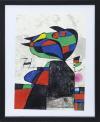 <span class='ref_item'>65 -</span> <span class="object_title">HOMENAJE A GAUDÍ, 3</span>   <p><span class="author">JOAN MIRÓ (Barcelona, 1893- Mallorca, 1983)  </span> <br><span class="technique_material">Impresión</span><br><span class="technical_description">Grabado perteneciente al original de aguafuerte y aguatinta de 1979. Firmado en plancha y con inscripción HC VII/XV<br/>Impresión sobre papel Fedrigoni Stucco Tintoretto de 220gr<br/>Editado por Grupo Planeta y publicado en Barcelona en enero de 2012.<br/>Con marco de madera y metacrilato<br/>Medidas con marco: 53,5 x 43,5cm</span><br></p>