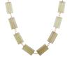 <span class='ref_item'>50 -</span> <span class="object_title">COLLAR EN METAL CHAPADO EN ORO Y GRANDES CUENTAS DE CUARZO LIMÓN</span>  <p><span class="technical_description">Collar realizado en metal chapado en oro. Formado por grandes cuentas de cuarzo limón en tallas rectangulares facetadas. Una de las cuentas presenta pequeñas faltas en el interior<br/>Cierre: Mosquetón<br/>Longitud: 75cm</span><br>Peso: <span class="PESO_HCES1">173</span> <span class="PESOUMED_HCES1">gr.</span><br></p>
