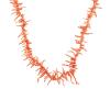 <span class='ref_item'>46 -</span> <span class="object_title">COLLAR DE CORAL</span>  <p><span class="technical_description">Collar con ramas de coral claro y cierre en metal dorado<br/>Cierre: Caja y pestaña<br/>Longitud: 45cm</span><br>Peso: <span class="PESO_HCES1">24,70</span> <span class="PESOUMED_HCES1">gr.</span><br></p>