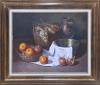 <span class='ref_item'>108 -</span> <span class="object_title">BODEGÓN CON FRUTAS DE VERANO</span>   <p><span class="technique_material">Técnica mixta sobre lienzo</span><br><span class="technical_description">Bodegón compuesto por frutas veraniegas distribuidas en dos cestas y sobre un tejido blanco, acompañadas por un cántaro.<br/>Firmado en el ángulo inferior izquierdo por P. Soler<br/>Con marco y pequeño paspartú. <br/>Medidas con marco: 81x65cm </span><br></p>