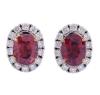 <span class='ref_item'>250 -</span> <span class="object_title">PENDIENTES EN ORO 18KT, ZIRCONES Y DIAMANTES</span>  <p><span class="technical_description">Pareja de pendientes realizados en oro de 18kt con zircones naturales rosados en talla oval engastados en garras de oro amarillo, con peso total aprox de 10ct. Orla de diamantes en talla brillante, engastados garras, con un peso total aprox de 1.50ct<br/>Se adjunta copia de certificado CGI 1501MEG0057<br/>Cierre: Presión</span><br>Peso: <span class="PESO_HCES1">8,90</span> <span class="PESOUMED_HCES1">gr.</span><br></p>