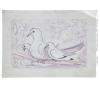<span class='ref_item'>121 -</span> <span class="description">PALOMA CON SUS PICHONES </span>  <p><span class="description">FRANCISCO ALCARAZ GONZÁLEZ (Almería, 1926-Madrid, 2020) <br>Tinta y lápiz sobre papel <br>Dibujo realizado por el autor Francisco Alcaraz en el que representa una paloma posada en la rama de un árbol junto a sus dos pichones. <br>Muestra un trazo delgado y casi desdibujado a causa del efecto del agua sobre la tinta. Realizado sobe una hoja de cuaderno. <br>Firmado por el autor en la esquina inferior derecha a tinta. Numerado doce en la esquina superior izquierda del reverso. <br>Sin enmarcar.<br>Medidas: 32x23,5cm</span></p>