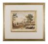<span class='ref_item'>27 -</span> <span class="object_title">PAISAJE CON PASTORES, 1774</span>   <p><span class="author">DELINEADO POR CLAUDE DE LORRAINE, COLOREADO POR R.CARLON</span> <br><span class="technique_material">Grabado coloreado a mano</span><br><span class="technical_description">Con el número 52 en la ángulo inferior izquierdo.<br/>Publicado en 1774 por John Boydell, basado en el dibujo original de la colección del Duque de Devonshire. <br/>Al dorso con etiqueta con Certificado de Autenticidad emitida en 1973 por Paul B. Victorius (Charlottesville Virginia). <br/>Enmarcado con cristal.<br/>Medidas: 19 x 26cm sin marco</span><br></p>