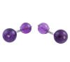 <span class='ref_item'>64 -</span> <span class="object_title">GEMELOS EN ORO 18KT, AMATISTAS Y ZAFIROS ROSAS</span>  <p><span class="technical_description">Par de gemelos rígidos realizados en oro de 18kt. Con cuentas esféricas de amatistas calibradas aprox en 8,1-10,1mm. Las grandes con detalle de pequeños zafiros rosas con peso aprox 0.02ct<br/>Longitud: 2,5cm</span><br>Peso: <span class="PESO_HCES1">5,50</span> <span class="PESOUMED_HCES1">gr.</span><br></p>