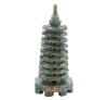 <span class='ref_item'>210 -</span> <span class="object_title">PAGODA DE WENCHANG TALLADA A MANO EN JADE. CHINA S.XX.</span>   <p><span class="technical_description">Templo estilo pagoda de la ciudad china Wenchang tallada en jade verde a mano. Presenta una pieza muy detallada que sigue fielmente la torre de la ciudad. Con descripción en parte inferior "Wénchāng tǎ"<br/>Medidas: 14x6cm</span><br></p>