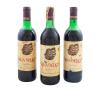 <span class='ref_item'>269 -</span> <span class="object_title">TRES BOTELLAS VEGA DELICIA. RIOJA, RESERVA Y CRIANZA 1973</span>   <p><span class="technical_description">Lote de 3 botellas de vino tinto Vega Delicia, 1973, dos Reserva y uno Crianza, DOCa Rioja, 70cl. Ollauri, Rioja Alta. Nº 108911, 375612-1 y 372010-1</span><br></p>