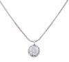 <span class='ref_item'>190 -</span> <span class="object_title">COLGANTE Y CADENA EN PLATA DE LEY, MOISSANITA Y CIRCONITAS</span>  <p><span class="technical_description">Colgante y cadena realizados en plata de ley. El colgante con una moissanita en talla brillante engastada en garras con peso total 2ct y en perfil adorno de circonitas. Cadena de cordón rizado<br/>Cierre: Reasa<br/>Longitud de la cadena: 45cm (con alargador)</span><br>Peso: <span class="PESO_HCES1">3,70</span> <span class="PESOUMED_HCES1">gr.</span><br></p>
