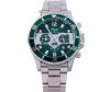 <span class='ref_item'>76 -</span> <span class="object_title">RELOJ DE CABALLERO TIKUN EN ACERO INOXIDABLE. CUARZO</span>  <p><span class="technical_description">Reloj de caballero marca Tikun realizado en acero inoxidable, con movimiento de cuarzo y calendario a las 5. Esfera color verde con bisel movible para cronometrar. En estado de marcha.</span><br></p>