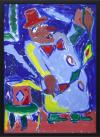 <span class='ref_item'>69 -</span> <span class="object_title">PAYASO</span>   <p><span class="author">FRANCISCO LÓPEZ SANCHO (España, 1951)</span> <br><span class="technique_material">Gouache sobre papel</span><br><span class="technical_description">Figura de payaso en colores vivos.<br/>Enmarcado en marco negro con metacrilato.<br/>Firmado por el autor en la esquina inferior izquierda.<br/>Medidas con marco: 53x73cm</span><br></p>
