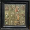<span class='ref_item'>29 -</span> <span class="object_title">COLECCIÓN DE CROMOS DE CHOCOLATINAS. FRANCIA, S.XIX</span>   <p><span class="technique_material">Collage</span><br><span class="technical_description">Colección de doce cromos de diferentes formatos, que se obsequiarían con chocolatinas durante el siglo XIX en Francia. Representan desde escenas galantes hasta figuras tanto femeninas como masculinas.<br/>Medidas desde 11,5 x 8 cm a 10 x 7 cm.<br/>Enmarcado con cristal. 42,5 x 41cm con marco<br/>Ligeros deterioros.</span><br></p>