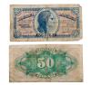 <span class='ref_item'>272 -</span> <span class="object_title">LOTE DE 2 BILLETES DE 50 CÉNTIMOS ESPAÑOLES DE 1937</span>  <p></p>