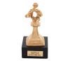 <span class='ref_item'>211 -</span> <span class="object_title">SALVADOR DALÍ (Figueras, 1904-1989) "MADONA DE PORT LLIGAT” ESCULTURA EN PLATA CHAPADA EN ORO 24KT</span>  <p><span class="technical_description">Valiosa pieza realizada en plata chapada en oro de 24kt que representa la famosa "Madonna de port Lligat" de Salvador Dalí, colocada sobre una peana de mármol negro. Con placa de título y nombre en el frontal.<br/>Firmada en la parte frontal y trasera. <br/>Ejemplar 76 de 300.<br/>Acompaña certificado de Autenticidad de Colecciones Nobel<br/>Medidas con peana: 14,5x6,5x6,5cm</span><br></p>