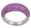 <span class='ref_item'>144 -</span> <span class="object_title">SORTIJA EN ORO 18KT Y ZAFIROS ROSAS</span>  <p><span class="technical_description">Sortija bombé estrecha realizada en oro de 18kt con pavé de zafiros rosas de peso total aprox 1.10ct.<br/>Medida Sortija: 13</span><br>Peso: <span class="PESO_HCES1">9,90</span> <span class="PESOUMED_HCES1">gr.</span><br></p>