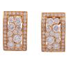 <span class='ref_item'>133 -</span> <span class="object_title">PENDIENTES EN ORO 18KT Y DIAMANTES</span>  <p><span class="technical_description">Par de pendientes realizados en oro de 18kt. Con diseño rectangular adornados por diamantes en talla brillante con peso total aprox 2.10ct.<br/>Cierre: Omega</span><br>Peso: <span class="PESO_HCES1">12,40</span> <span class="PESOUMED_HCES1">gr.</span><br></p>