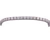 <span class='ref_item'>14 -</span> <span class="object_title">PULSERA RIVIÈRE EN PLATA DE LEY Y MOISSANITAS</span>  <p><span class="technical_description">Pulsera rivière realizada en plata de ley. Formada por 43 moissanitas con peso total aprox 12.90ct<br/>Cierre: Caja con lengüeta y doble ocho de seguridad<br/>Longitud: 19cm</span><br>Peso: <span class="PESO_HCES1">13,40</span> <span class="PESOUMED_HCES1">gr.</span><br></p>