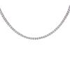 <span class='ref_item'>173 -</span> <span class="object_title">GARGANTILLA RIVIÈRE EN PLATA DE LEY Y MOISSANITAS</span>  <p><span class="technical_description">Gargantilla rivière realizada en plata de ley. Formada por 137 moissanitas en talla brillante con peso total aprox 13.80ct<br/>Cierre: Caja con lengüeta y ocho de seguridad<br/>Longitud: 45cm</span><br>Peso: <span class="PESO_HCES1">24,90</span> <span class="PESOUMED_HCES1">gr.</span><br></p>