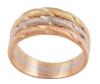 <span class='ref_item'>66 -</span> <span class="object_title">SORTIJA EN ORO TRICOLOR 18KT</span>  <p><span class="technical_description">Sortija realizada en oro tricolor de 18kt con tres bandas cada una de un color con oro mate y brillo<br/>Medida Sortija: 16</span><br>Peso: <span class="PESO_HCES1">5,60</span> <span class="PESOUMED_HCES1">gr.</span><br></p>