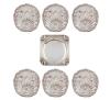 <span class='ref_item'>272 -</span> <span class="object_title">JUEGO DE 7 CENICEROS EN PLATA 925</span>  <p><span class="technical_description">Lote de 7 ceniceros realizados en plata 925. 6 en forma de concha y otro rectangular.<br/>Peso neto de la plata: 150gr</span><br></p>