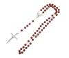 <span class='ref_item'>119 -</span> <span class="object_title">ROSARIO EN METAL CON CUENTAS DE RESINA DE ROSA</span>  <p><span class="technical_description">Rosario realizado en metal con cuentas de resina hecha con pétalos de rosas que conservan el olor de la flor. Con caja con imagen de la virgen<br/>Longitud: 75</span><br>Peso: <span class="PESO_HCES1">20,7</span> <span class="PESOUMED_HCES1">gr.</span><br></p>