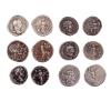 <span class='ref_item'>193 -</span> <span class="object_title">LOTE DE SEIS MONEDAS DEL IMPERIO Y REPÚBLICA ROMANOS EN PLATA </span>  <p><span class="technical_description">Denario de Salustia Orbiana con virtud en el reverso CONCORDIA (225 d. C) Peso: 2, 3gr.<br/>Denario de Tito con virtud en el reverso e inscripción (79 d. C) Peso: 2,1gr.<br/>Quinario de Antonio Pío con virtud en el reverso COS III (145 d. C) Peso: 1, 9gr.<br/>Denario de Alejandro Severo con virtud en el reverso PROVIDEN TIA AVG (231 d. C) Peso: 3, 4 gr<br/>Denario de la República Romana de Quinto Curtio y Marco Silano en el reservo una cuadriga (115 d. C) Peso: 3, 0 gr.<br/>Denario de la República Romana de Julio Bursio con cuadriga en el reverso (85 d. C) Peso: 2, 0 gr.</span><br></p>