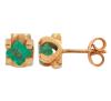 <span class='ref_item'>57 -</span> <span class="object_title">PENDIENTES EN ORO 18KT Y ESMERALDAS</span>  <p><span class="technical_description">Pareja de pendientes dormilona realizados en oro de 18kt. Con esmeraldas en su talla rectangular y peso total aprox 0.80ct<br/>Cierre: Presión</span><br>Peso: <span class="PESO_HCES1">2,90</span> <span class="PESOUMED_HCES1">gr.</span><br></p>