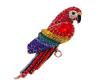 <span class='ref_item'>83 -</span> <span class="object_title">BROCHE LORO CHAPADO EN ORO ROSADO, CRISTALES MULTICOLOR Y ESMALTE</span>  <p><span class="technical_description">Broche con forma de loro realizado en metal chapado en oro rosado. Adornado por cristales multicolor, circonitas y esmaltes negro y amarillo en el pico<br/>Cierre: Aguja<br/>Medidas: 9 x 2,5cm</span><br>Peso: <span class="PESO_HCES1">19,60</span> <span class="PESOUMED_HCES1">gr.</span><br></p>